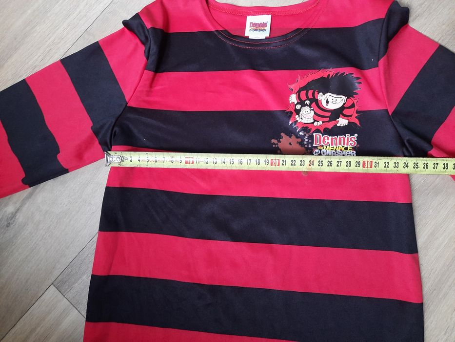 Bluzka Dennis the Menace and Gnasher strój przebranie Dennis Rozrabiak