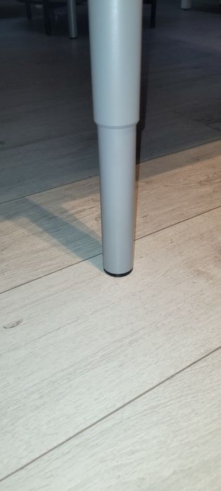 IKEA białe biurko 150x75cm, regulowana wysokość 60/90cm