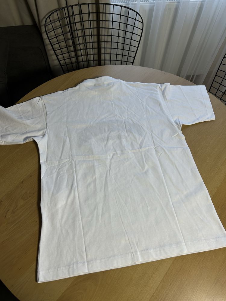 Balenciaga White Logo T-Shirt оригинал футболка