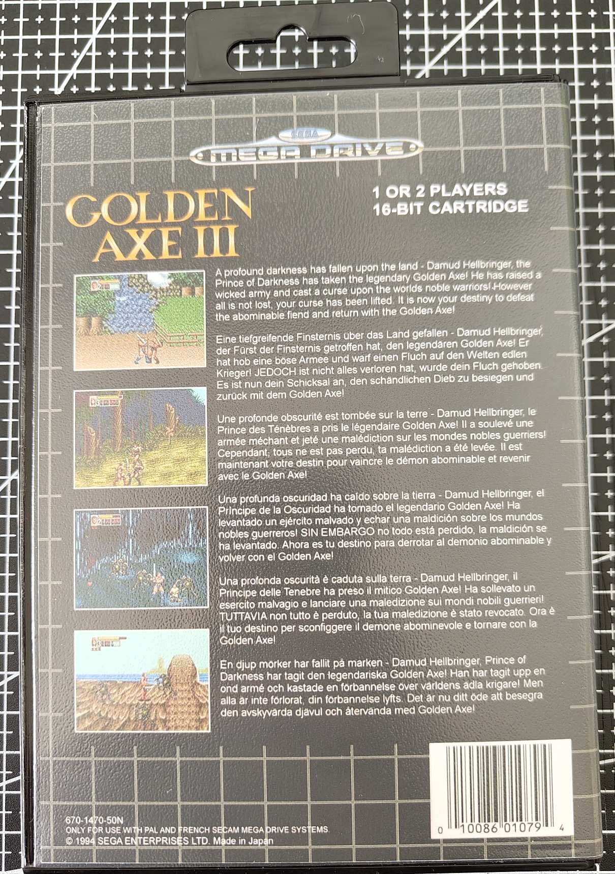 Golden Axe 3 - Mega Drive