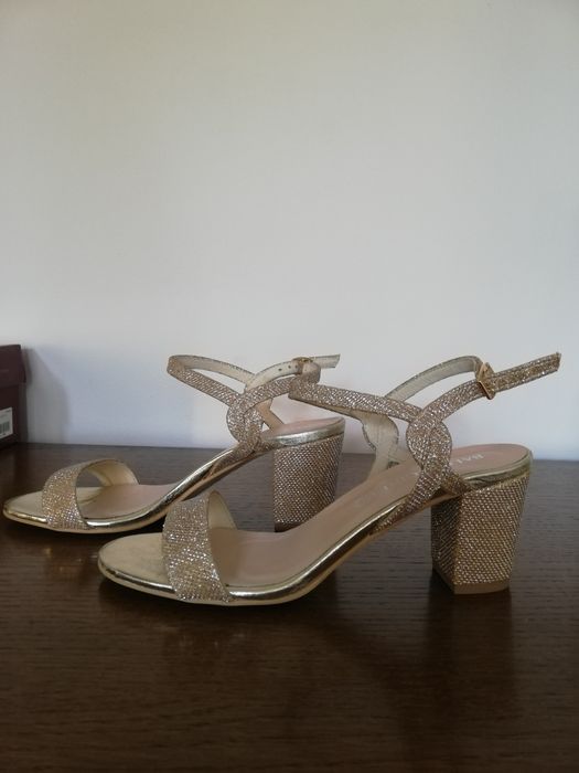 sandały damskie 38 markowe Baldaccini skóra naturalna NOWE sklep 219 z