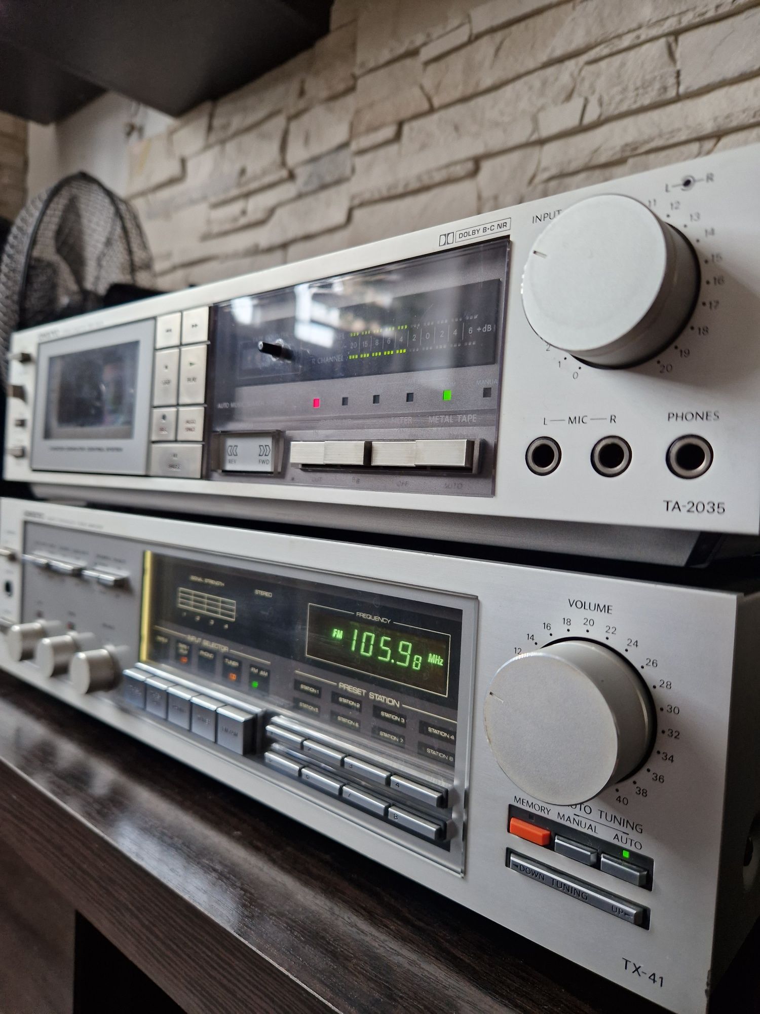 Wzmacniacz i Deck   Onkyo