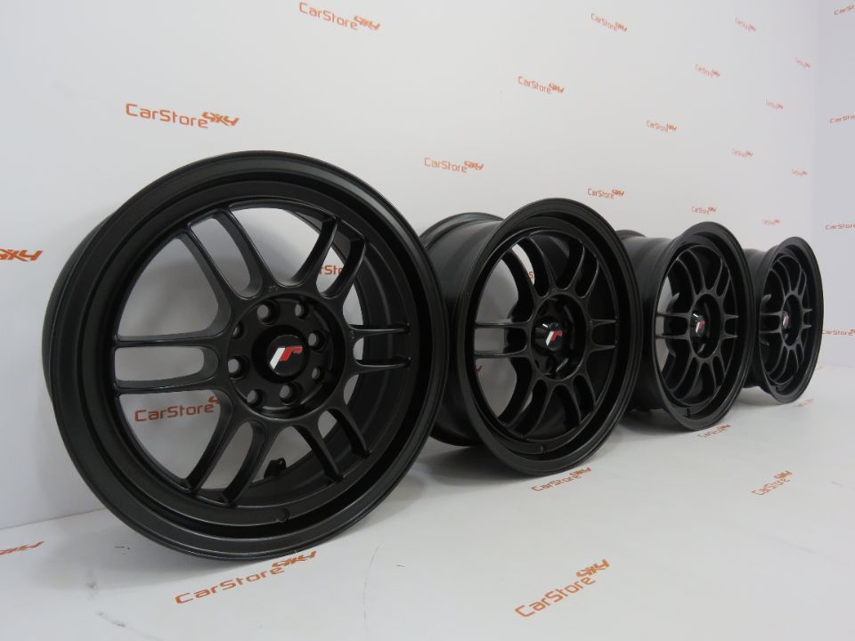Jantes Japan Racing JR7 16x7 ET38 4x100/114 Matt Black