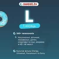 Підписка Sweet tv максимальний пакет L