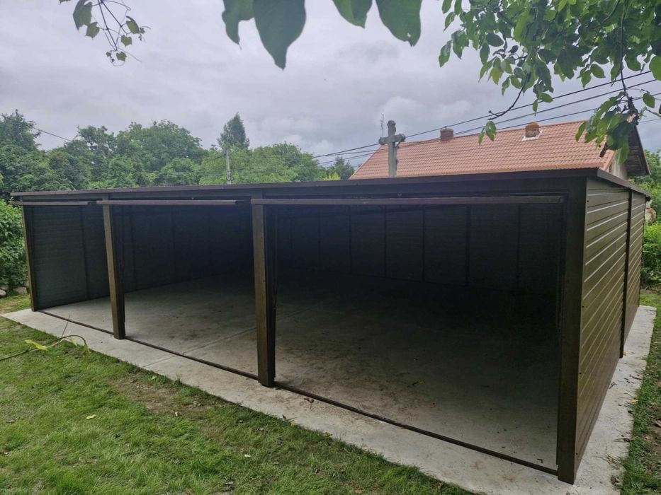 Garaż blaszany garaże blaszane blaszak 9*6 7*5 6*5 producent profil