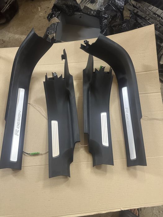 Накладки на пороги volvo xc90 2015+,31363632