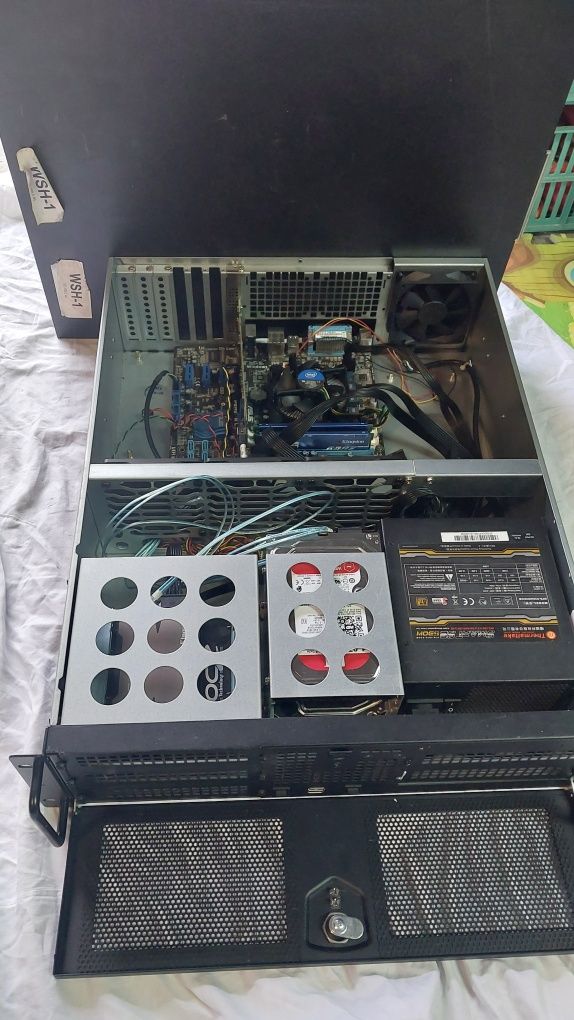 SERWER ASUS P8H61-M LX  Intel Core i7-3770   2.2TB 16GB ram