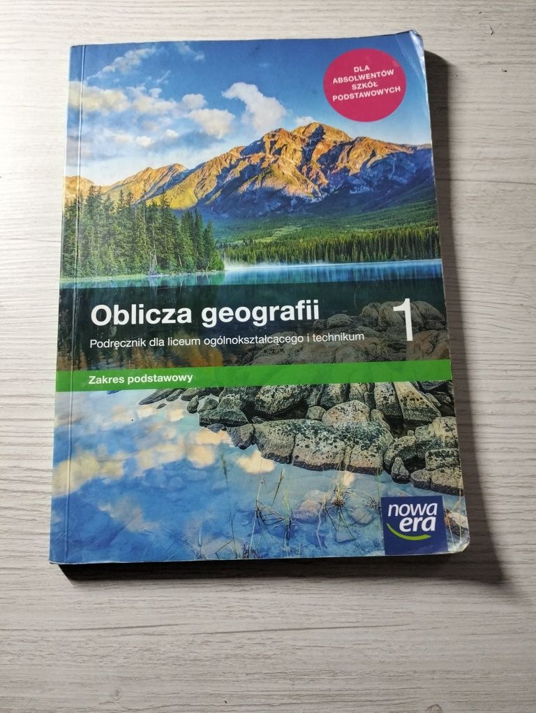 Książka oblicza geografii 1 zakres podstawowy