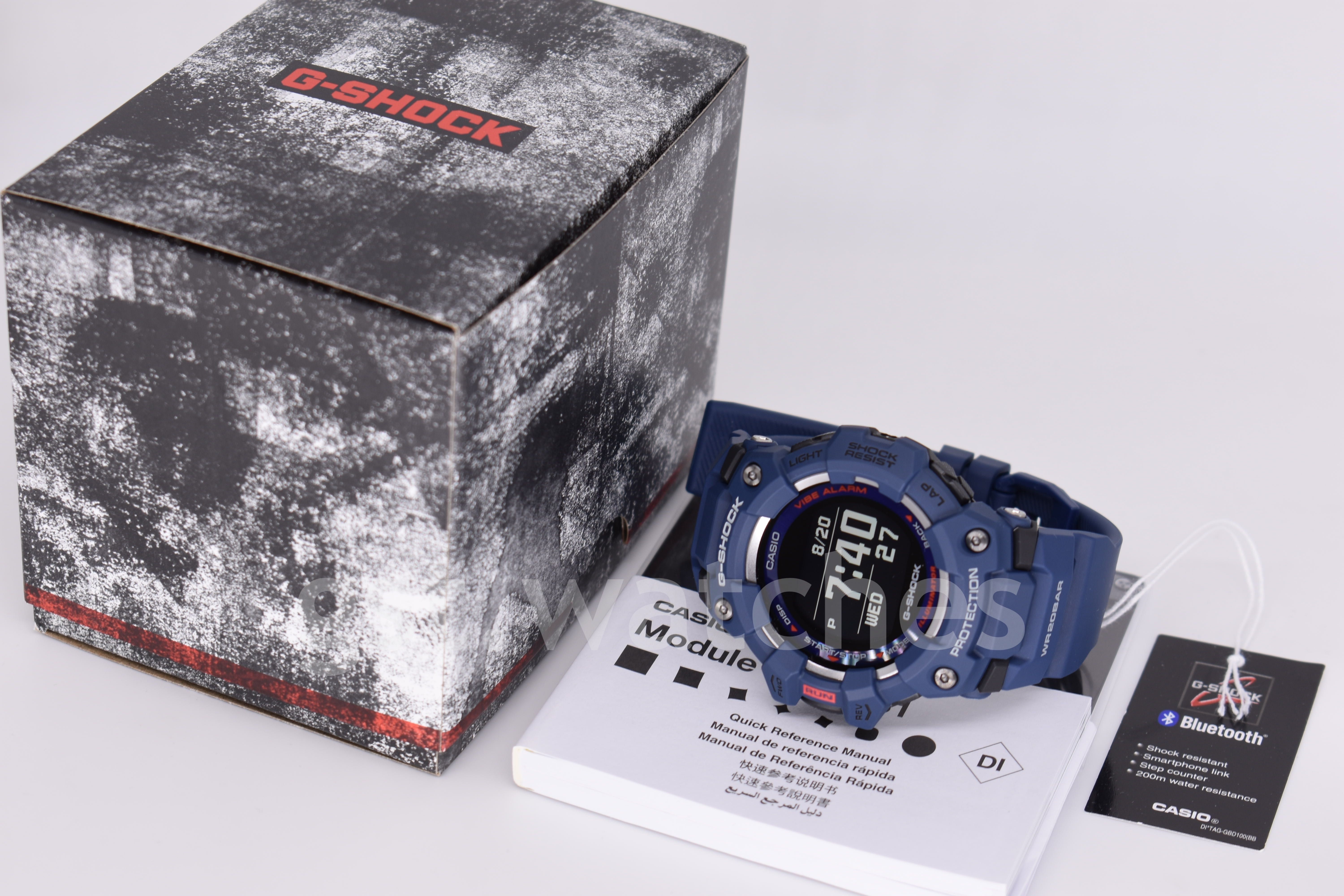 Casio G-Shock GBD-100-2E NEW ORIGINAL | Bluetooth | Step-Tracker