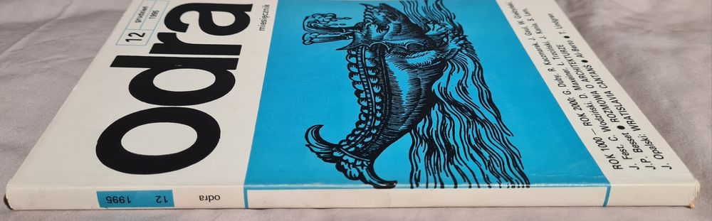 Miesięcznik Odra, grudzień 1995, Duby, Giełżyński, Kozioł, Lem