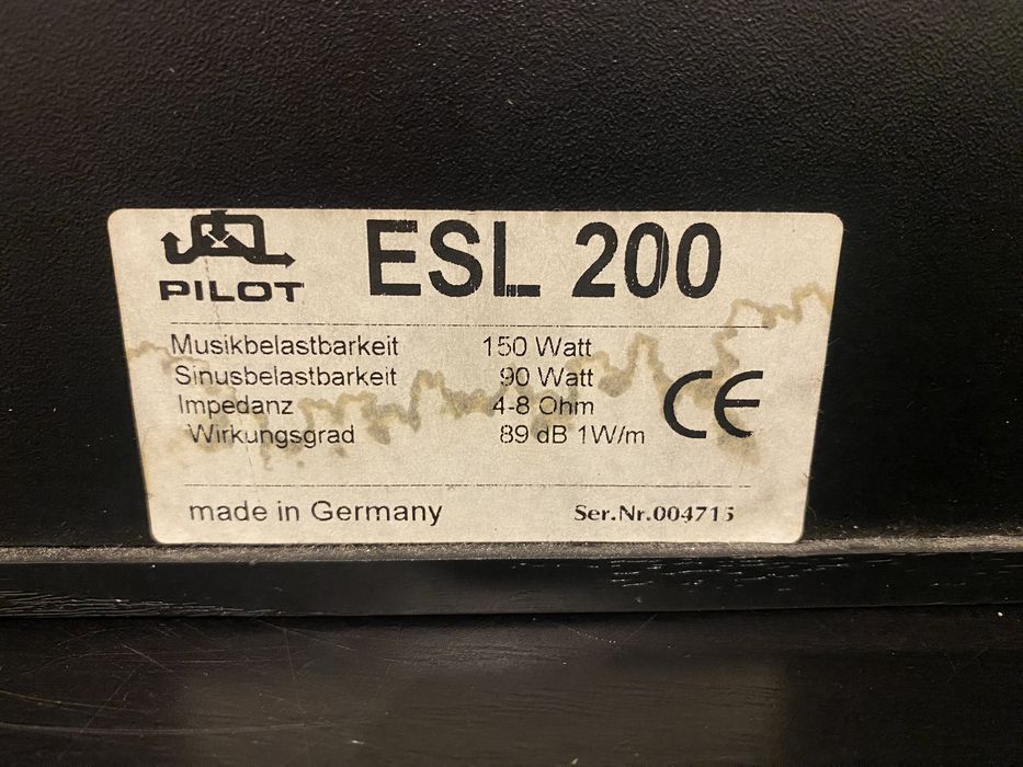 Акустика колонки Pilot ESL 200 не Heco Canton