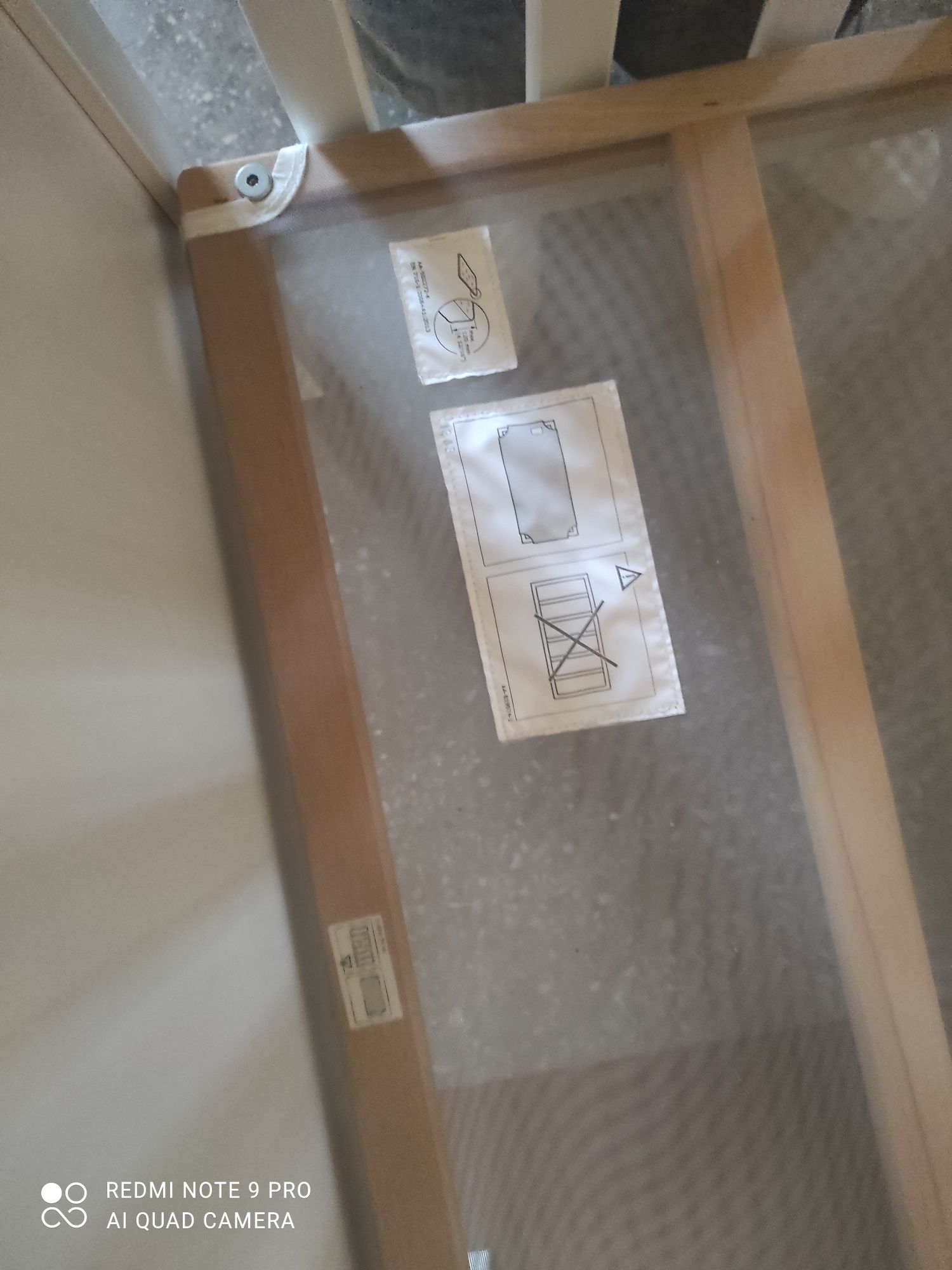 Łóżeczko dziecięce drewniane Ikea