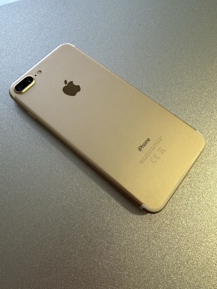Apple Iphone 7 Plus + Gold Super Stan!