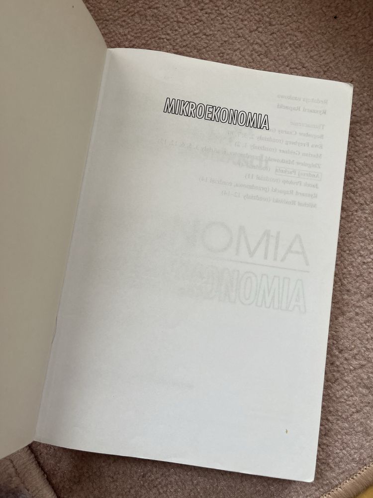 Ksiazka ekonomia david begg fischer mikroekonomia