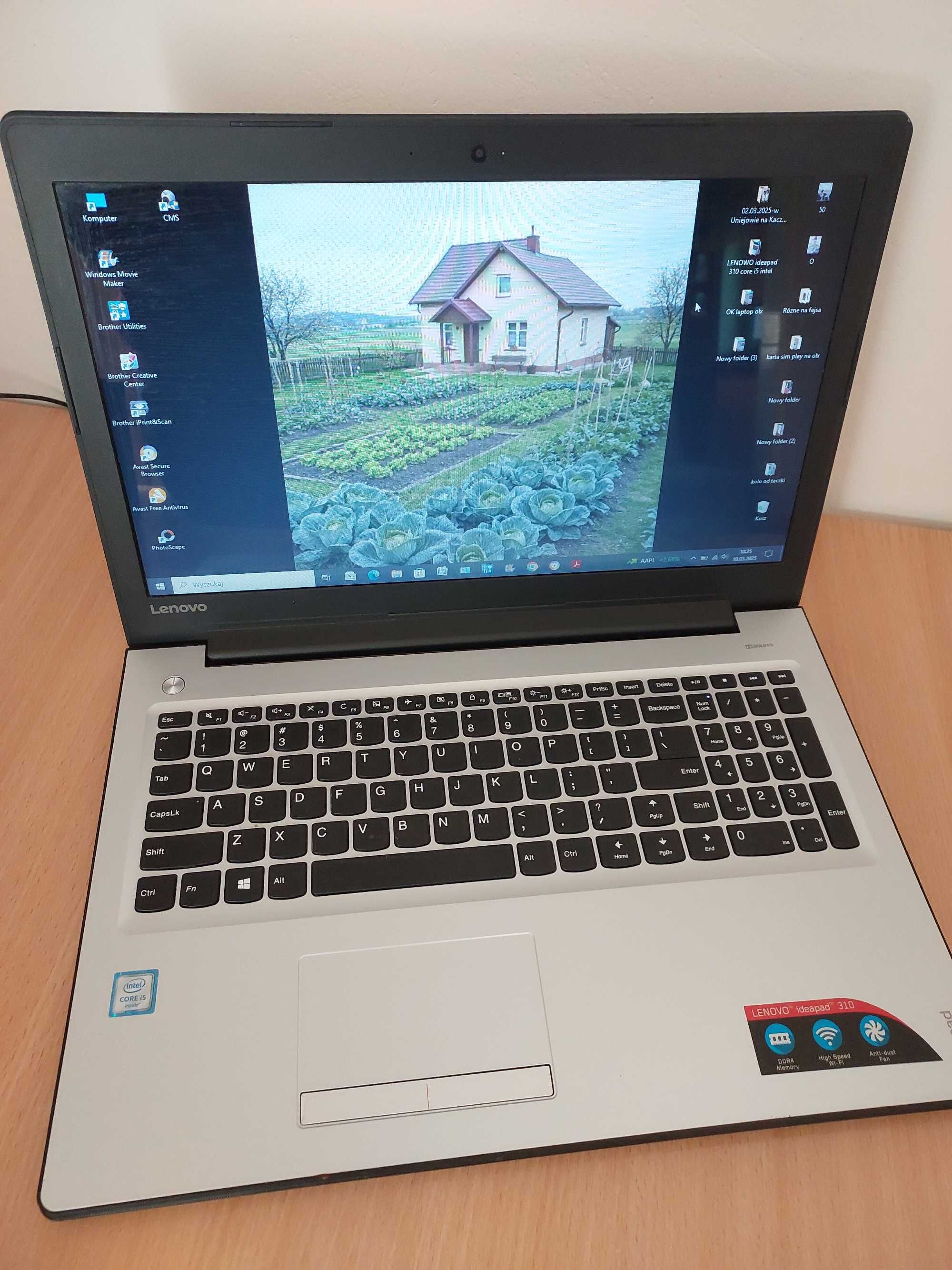 LENOWO ideapad 310-15ISK Intel CORE i5 8GB 1TB SSD stan idealny