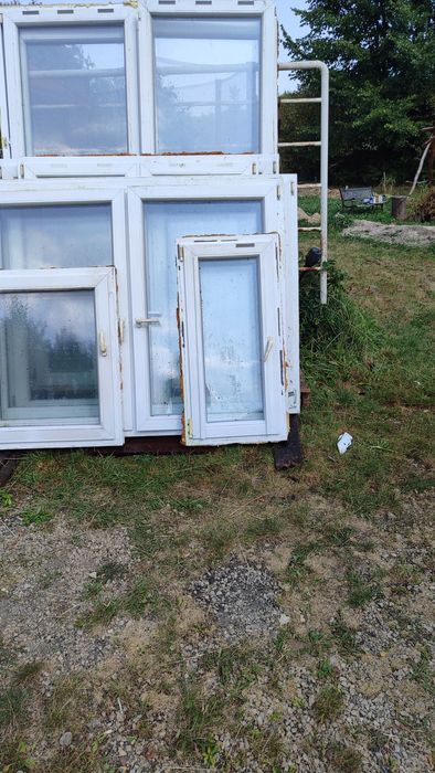 Sprzedam drzwi balkonowe + okna