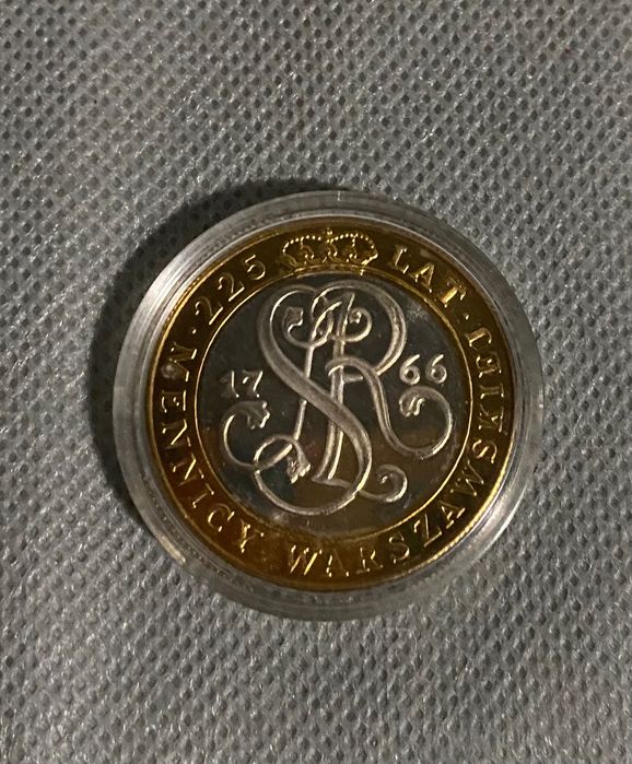 Moneta 20 000 złotych 225 Lat Mennicy Warszawskiej 1991 rok