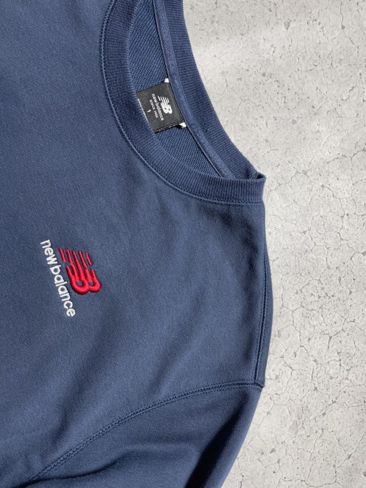 Мужская Кофта Свитшот New Balance Оригинал S-M
