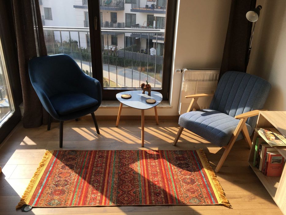 Dywan kilim z tureckimi wzorami 75x150