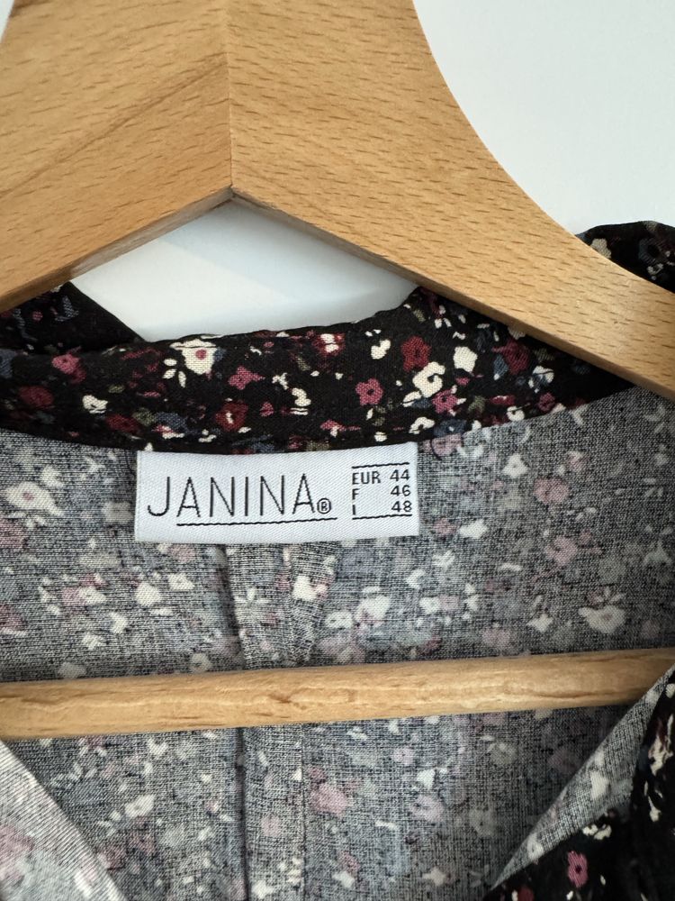 Sukienka koszulowa w kwiatki Janina 40