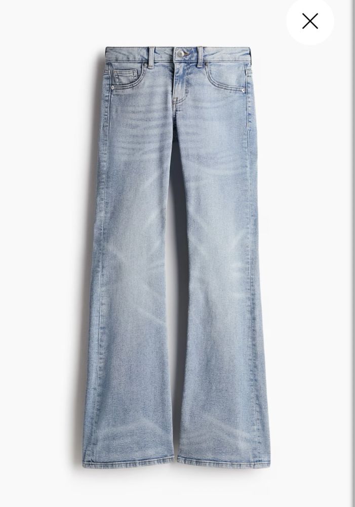Джинси кльош від H&M