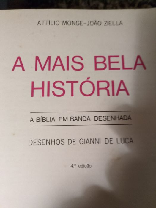 A mais bela história A Bíblia em Banda Desenhada