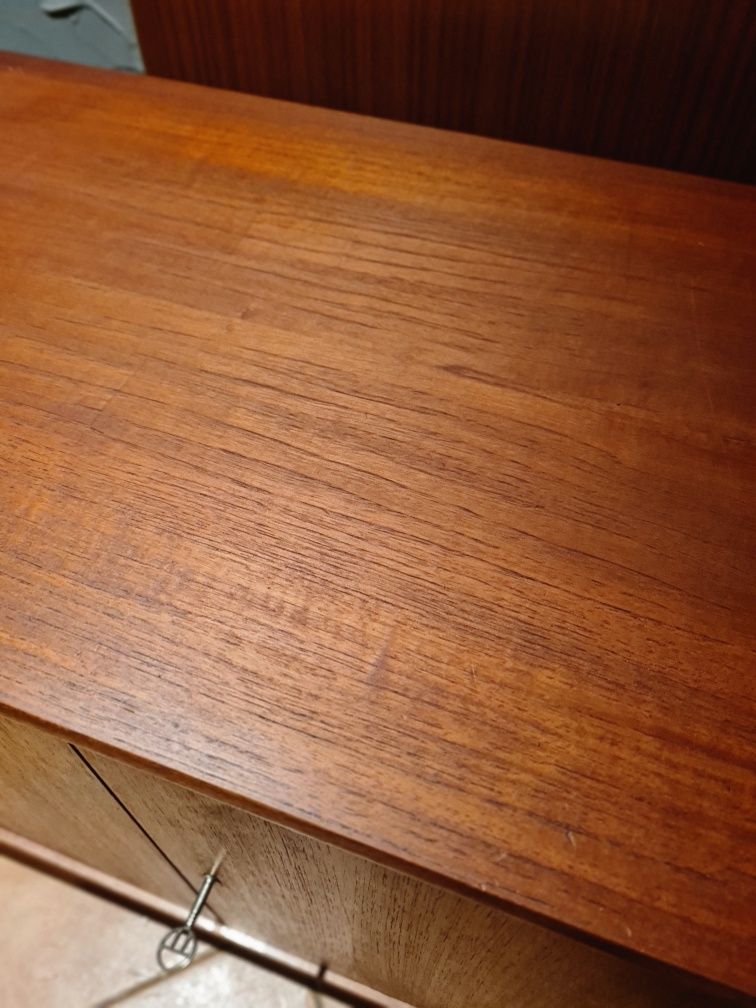 Komoda ,szafka tekowa ,skandynawski design,Dania lata 60,vintage