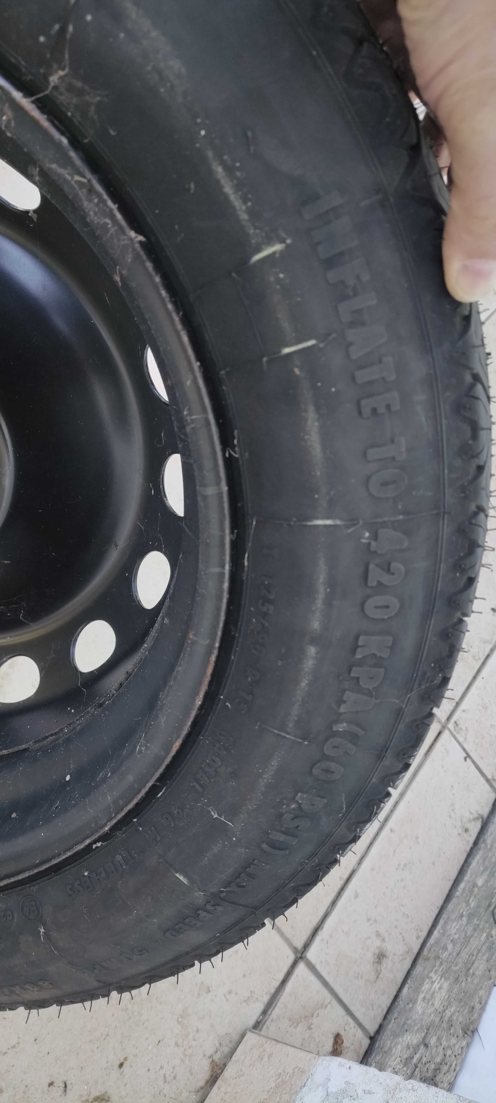 Koło Dojazdowe Continental 125/90/15 ET35