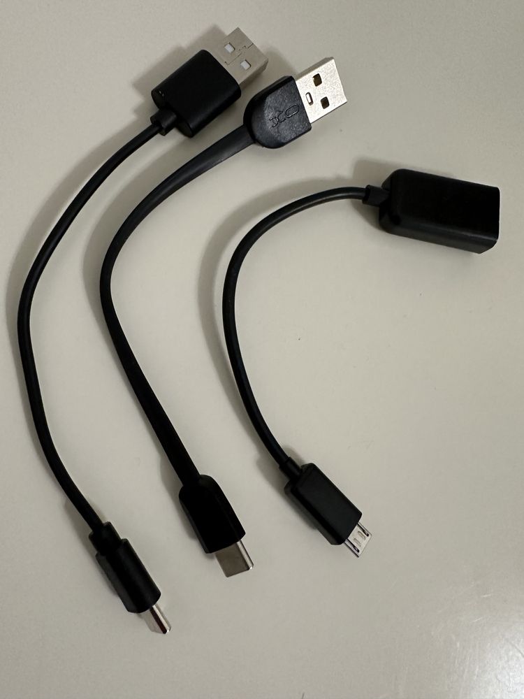 Кабель USB type C, micro USB, 7 шт.