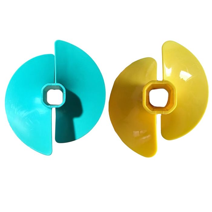 Ледобур шнек пластиковый, лопасти шнека, ножи 150