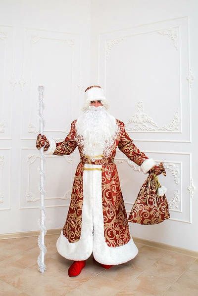Новогодний костюм деда мороза