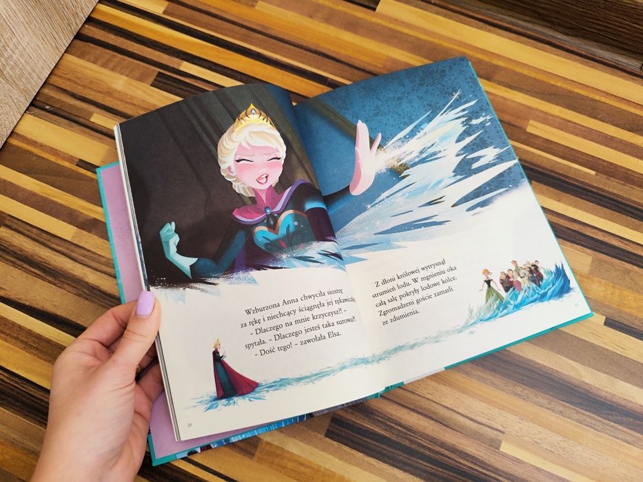 Moje opowieści o Annie i Elsie. Disney kraina lodu książka dla dzieci