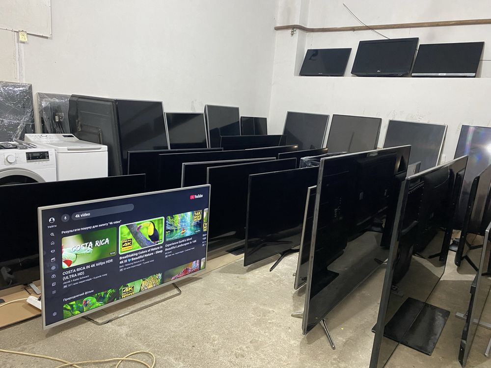 Телевізор 55 дюймів смарт 4к Самсунг Lg smart 4k Sony діагональ
