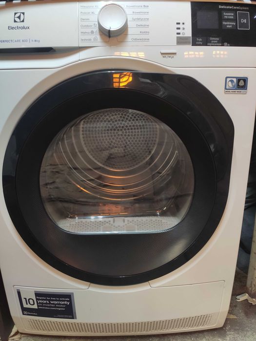 Suszarka Electrolux z pompą ciepła