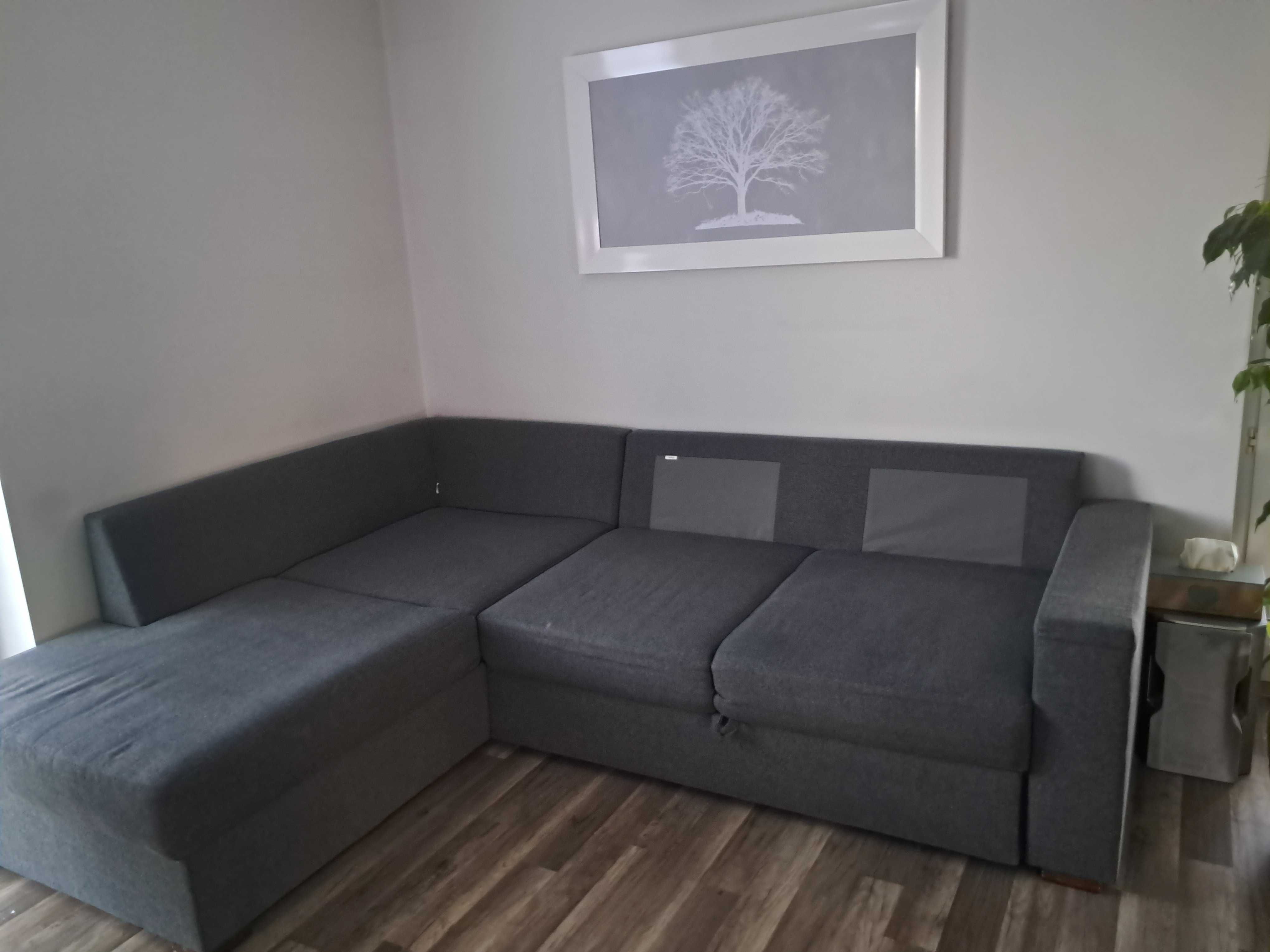 Narożnik z funkcją spania