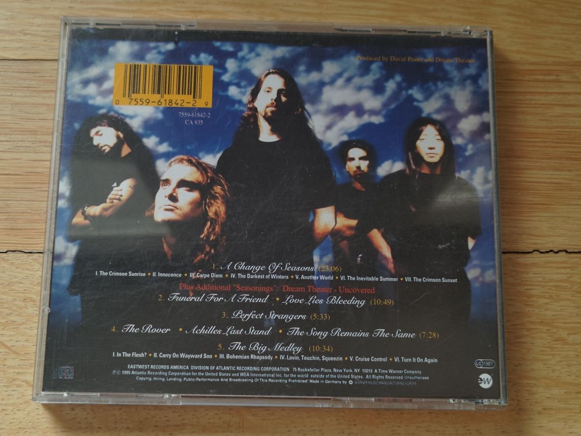 Płyta CD Dream Theater - A Change of Seasons