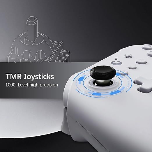Kontroler AKNES GuliKit KK3 z joystickami Halla do Switch i PC