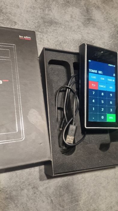Kasa fiskalna K1 Slim,-elzab,kupiona za 1700zl-uzyta kilka r