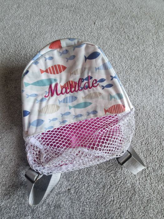 Mochila praia com rede Matilde