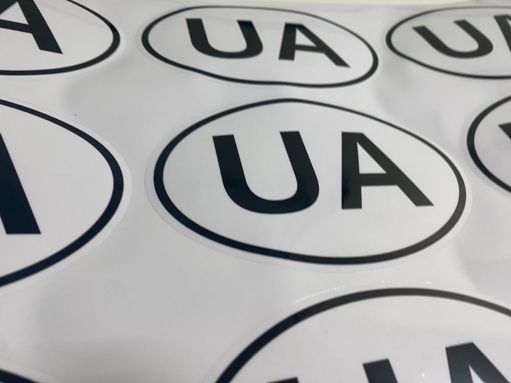 Наліпки на фуру (закордон UA)
