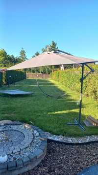 Parasol Ogrodowy 3m kolor szary