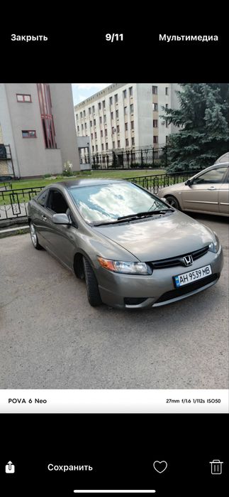 Продам машину   от хозяіна Honda civic