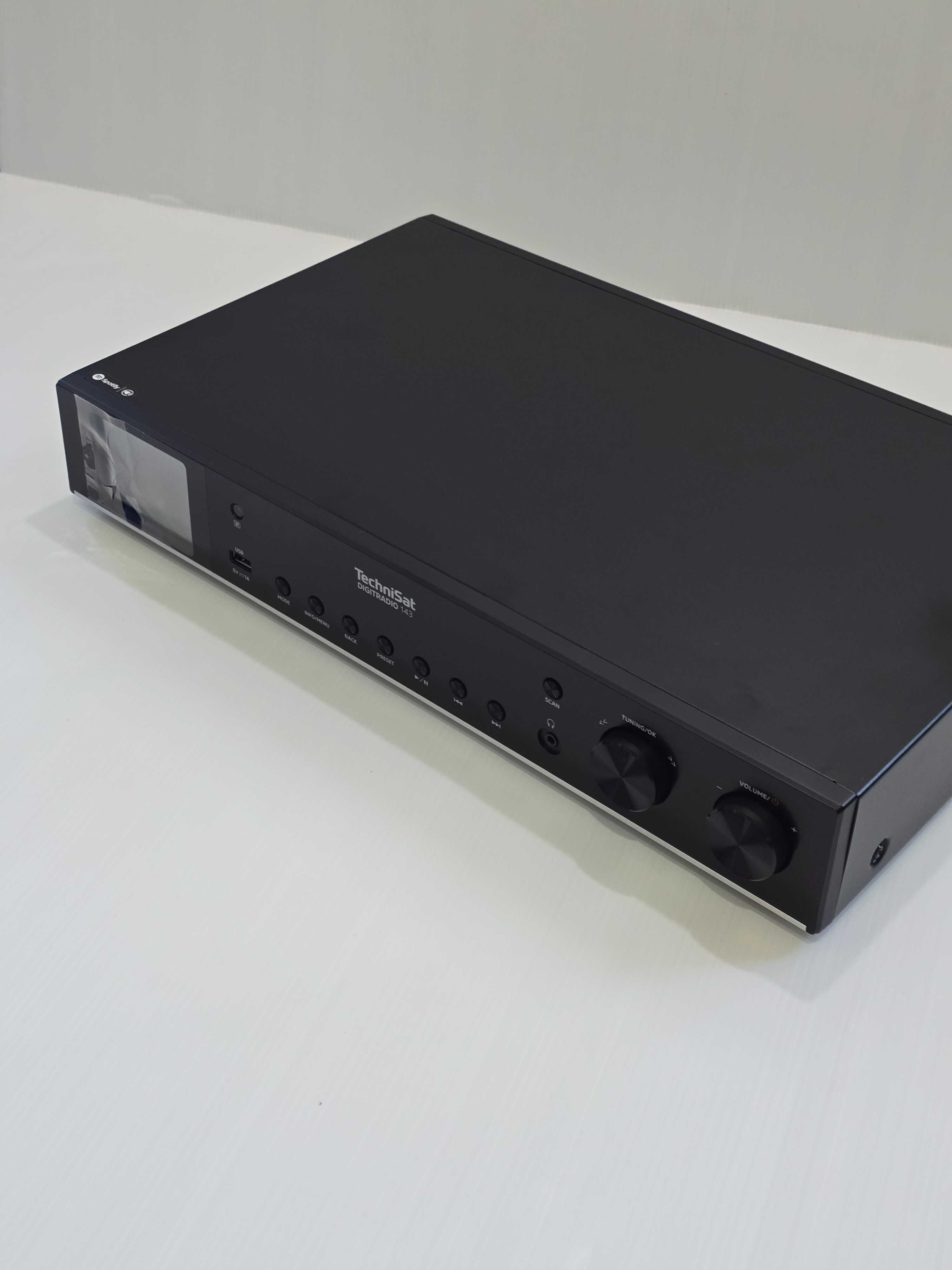Tuner Cyfrowy Radio Internetowe WiFi DAB FM Spotify USB BT Technisat