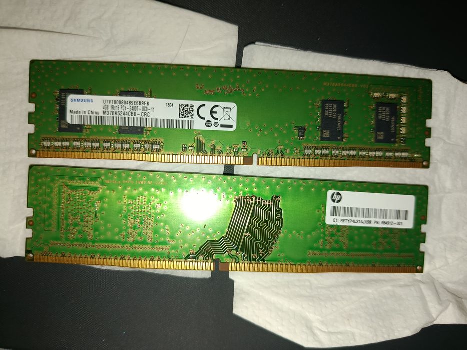 DDR4 8GB (2×4GB) 2400MHz Samsung / HP — оперативна пам’ять для ПК
Повн