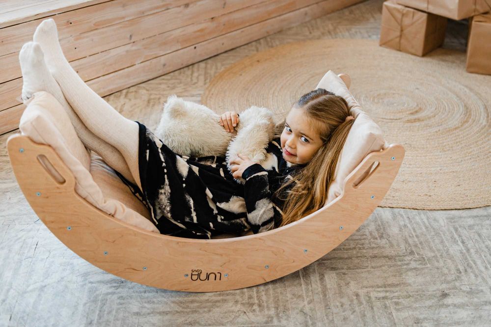 Ігровий комплекс Монтессори|Трикутник Піклер + Арка Білий