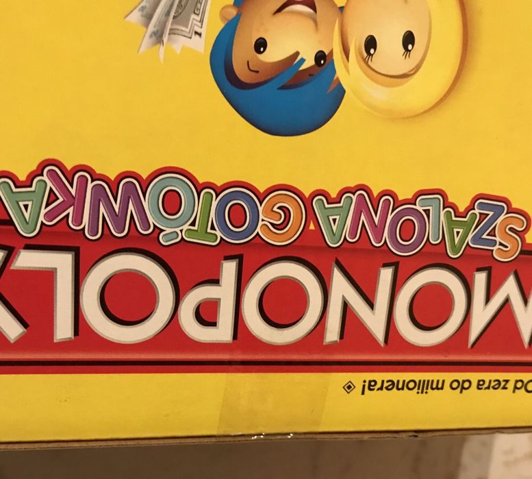 Hasbro Monopoly Szalona Gotówka Bankomat Junior. Unikat !!! Nowy !!!