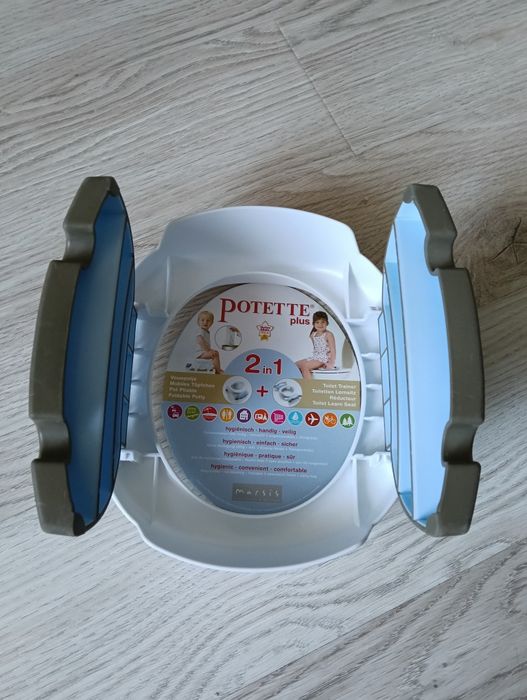Potette Plus Накладка на дитячий горщик і сидіння для унітазу 2в1