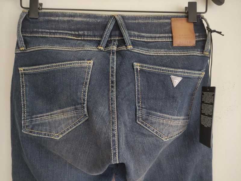 GUESS Nicole spodnie Skinny jeansy Denim