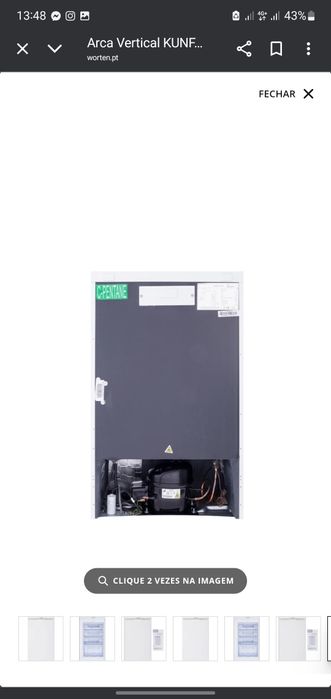 Arca congeladora como nova  pouco usada em excelente estado