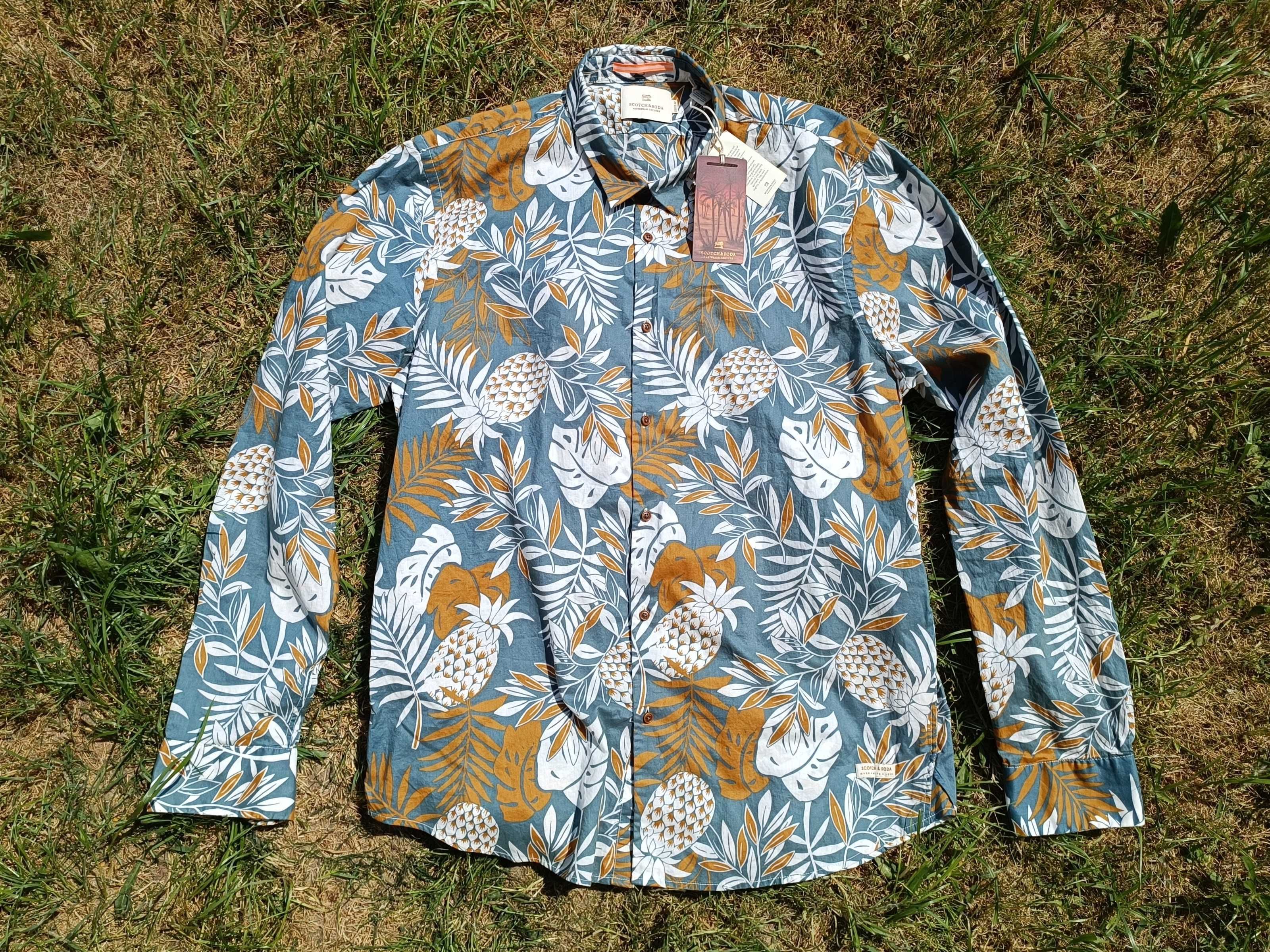 Чоловіча сорочка Scotch&Soda Printed Voile Shirt Regular fit